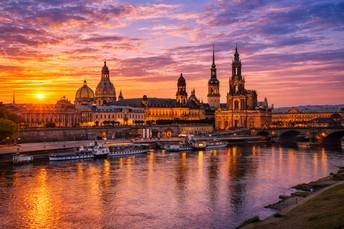 Coach trip to Dresden from Belgium