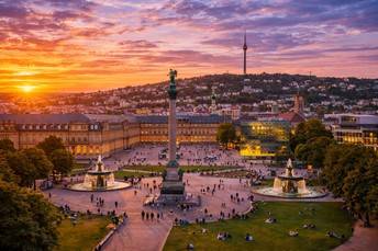 Coach trip to Stuttgart from Belgium