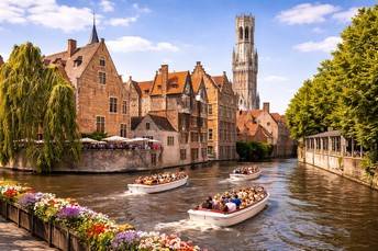 Coach trip to Bruges from Belgium