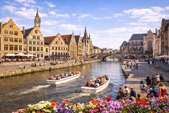 Coach trip to Ghent from Belgium
