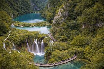 Coach trip to Plitvice Lakes from Belgium