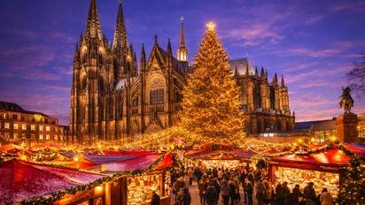 Marché de Noël de Cologne – Cathédrale illuminée et chalets festifs