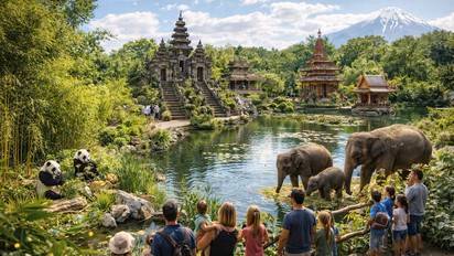 Pairi Daiza – Monde animal, jardins et immersion totale