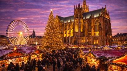 Marché de Noël de Metz – Chalets, cathédrale et illuminations