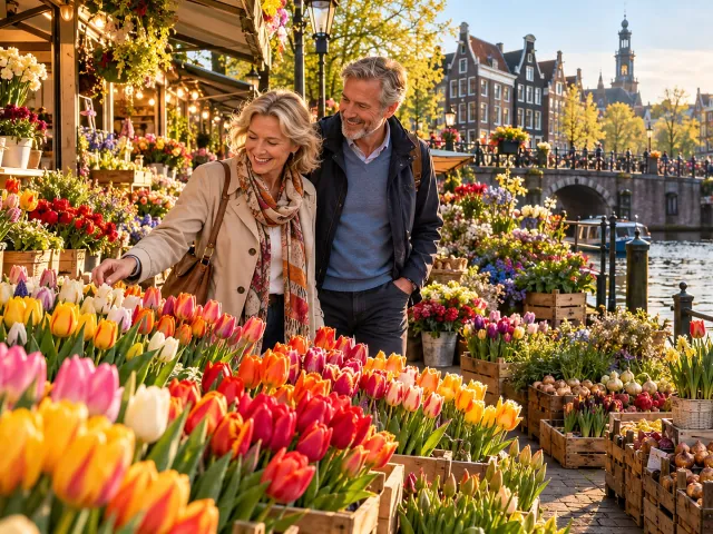 Photo 3 sur 8 – Amsterdam – Journée libre et croisière sur les canaux