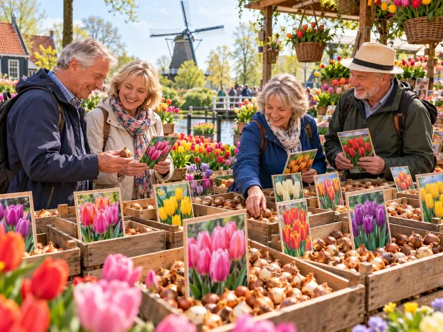 Photo 7 sur 8 – Keukenhof – Le grand jardin des tulipes