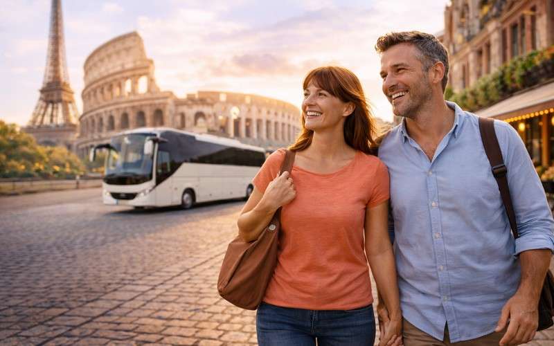 Escapades en ville en autocar au départ de la Belgique