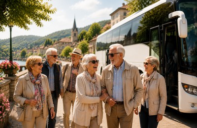 Voyages seniors en autocar