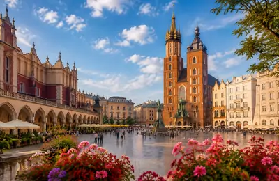 Circuit touristique en Pologne en autocar depuis la Belgique